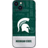 Michigan State University Jersey Split iPhone Skins